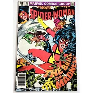 SPIDER-WOMAN  #35  (1981)‎ / VF+ /